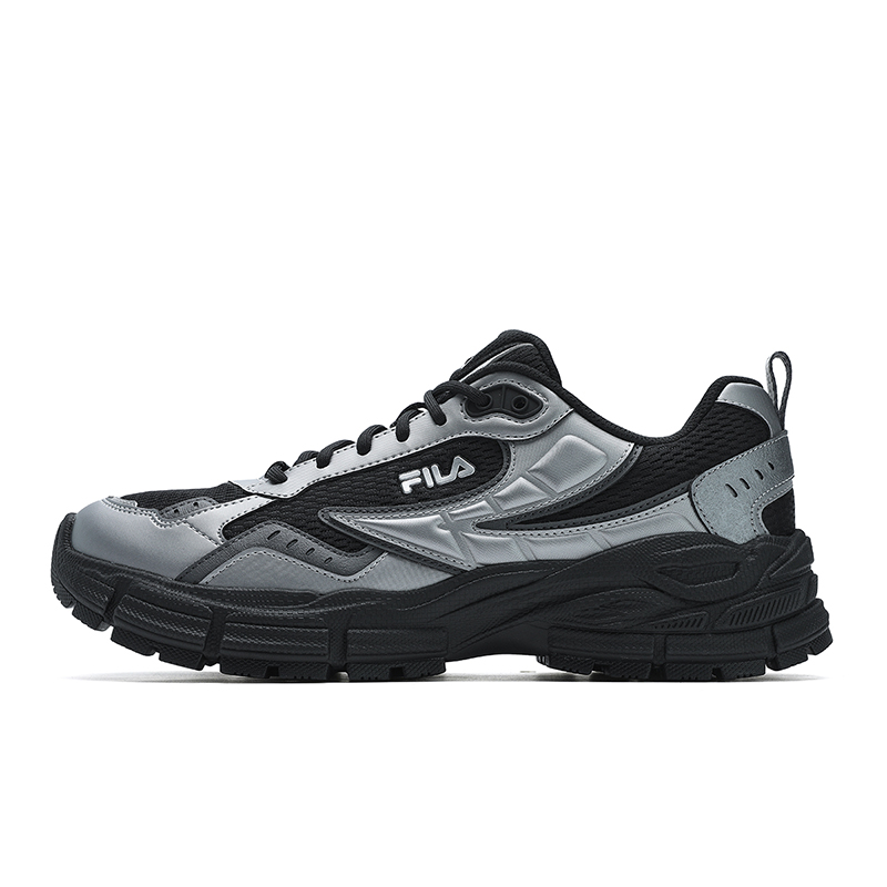 

FILA Кроссовки BLADE для бега по городу, износостойкие, низкие, мужские, цвет черный, серебристый
