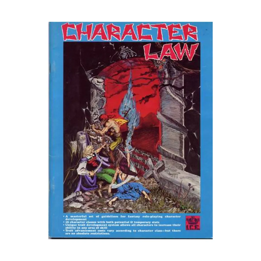 

Character Law, Rolemaster (1st Edition), мягкая обложка