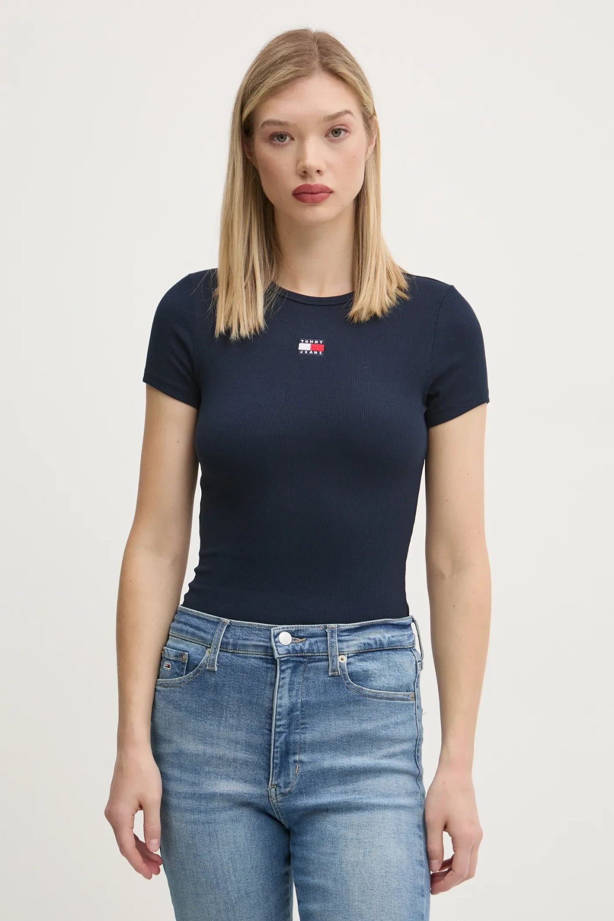 

Футболка Tommy Jeans, темно-синий