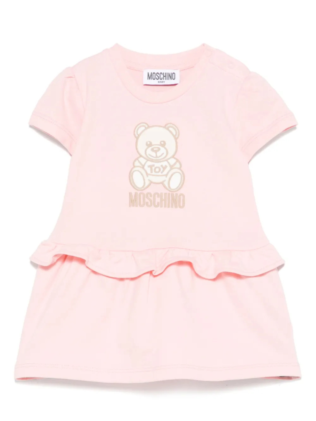

Moschino Kids платье Teddy Bear, розовый