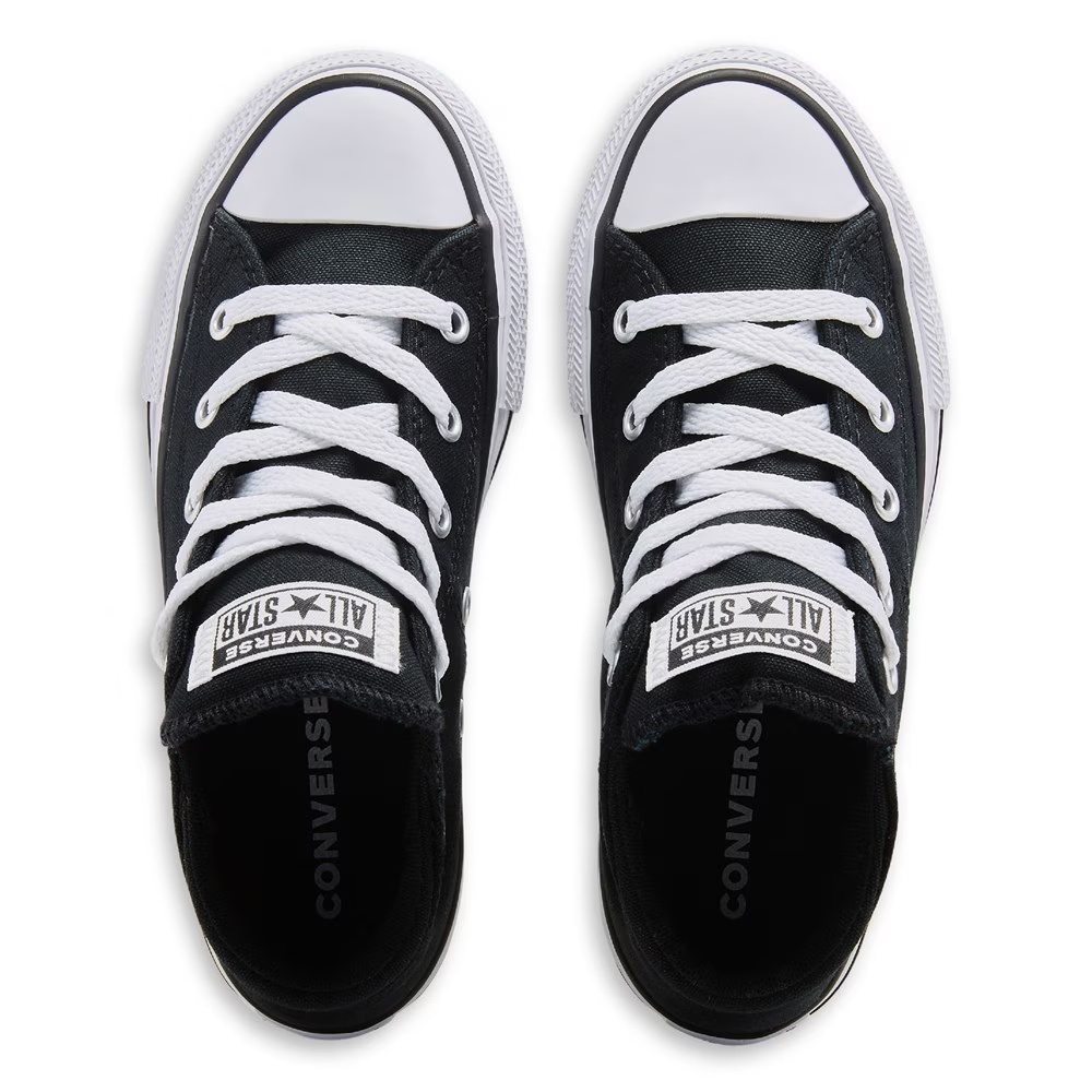 Детские кеды Converse chuck taylor all star madison mid sneaker little kid, black — фото 4