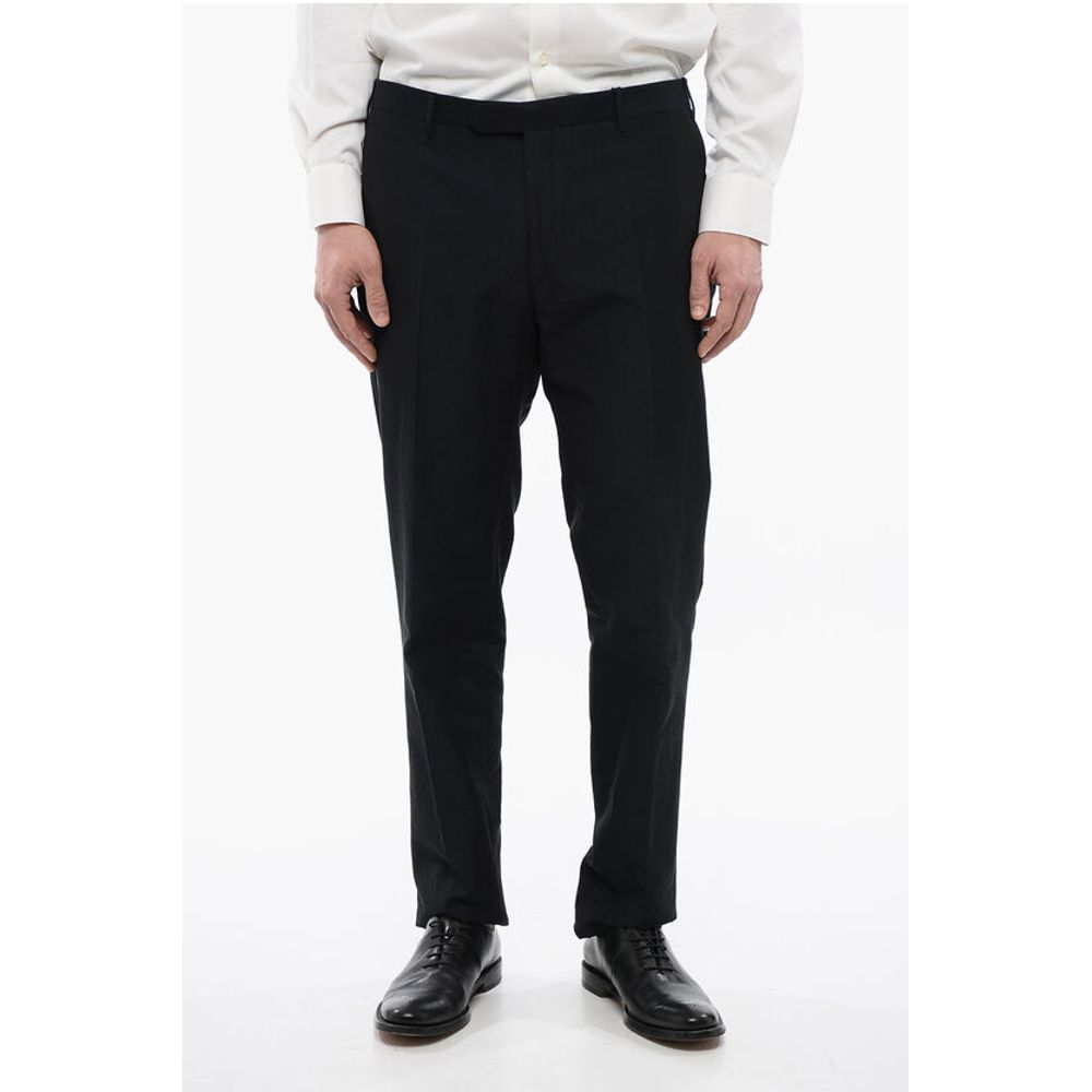

CC COLLECTION Хлопок и лен ПРАВЫЕ брюки с 4 карманами Corneliani, Blue