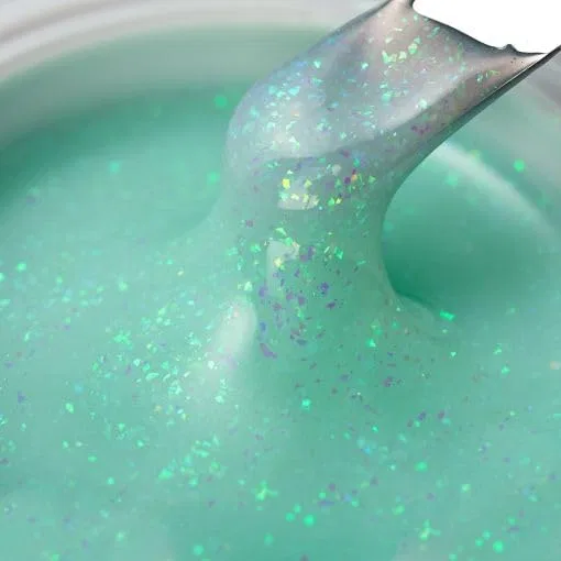 Гель для наращивания ногтей Cupio Glitz & Glam Mint Sparkle 15 г Cupio — фото 2
