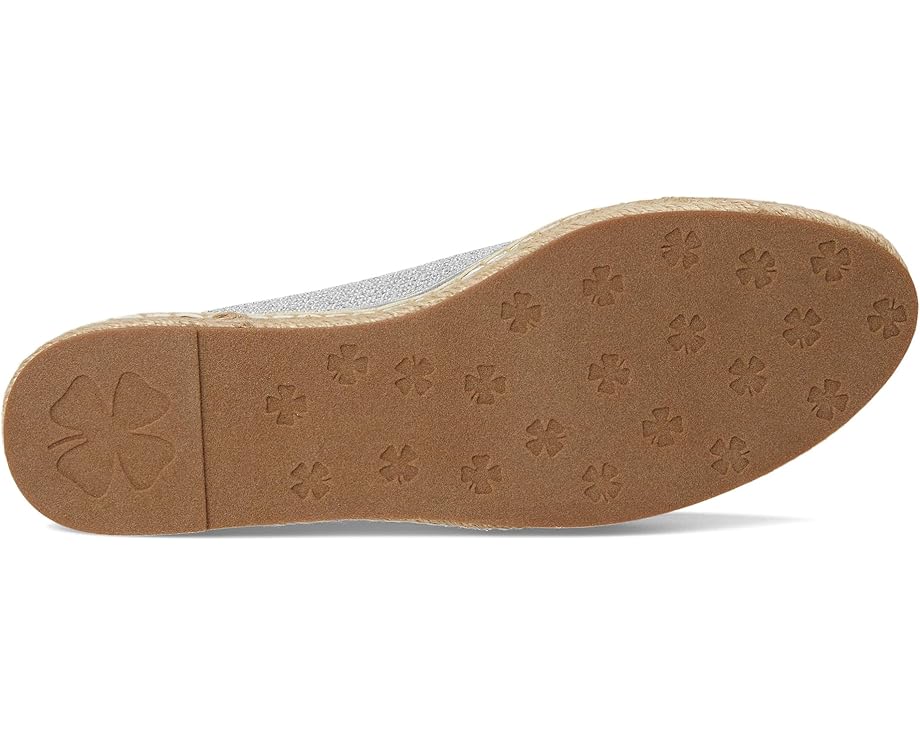Балетки Lucky Brand Orena Knit Espadrille Sandals, серебряный — фото 3