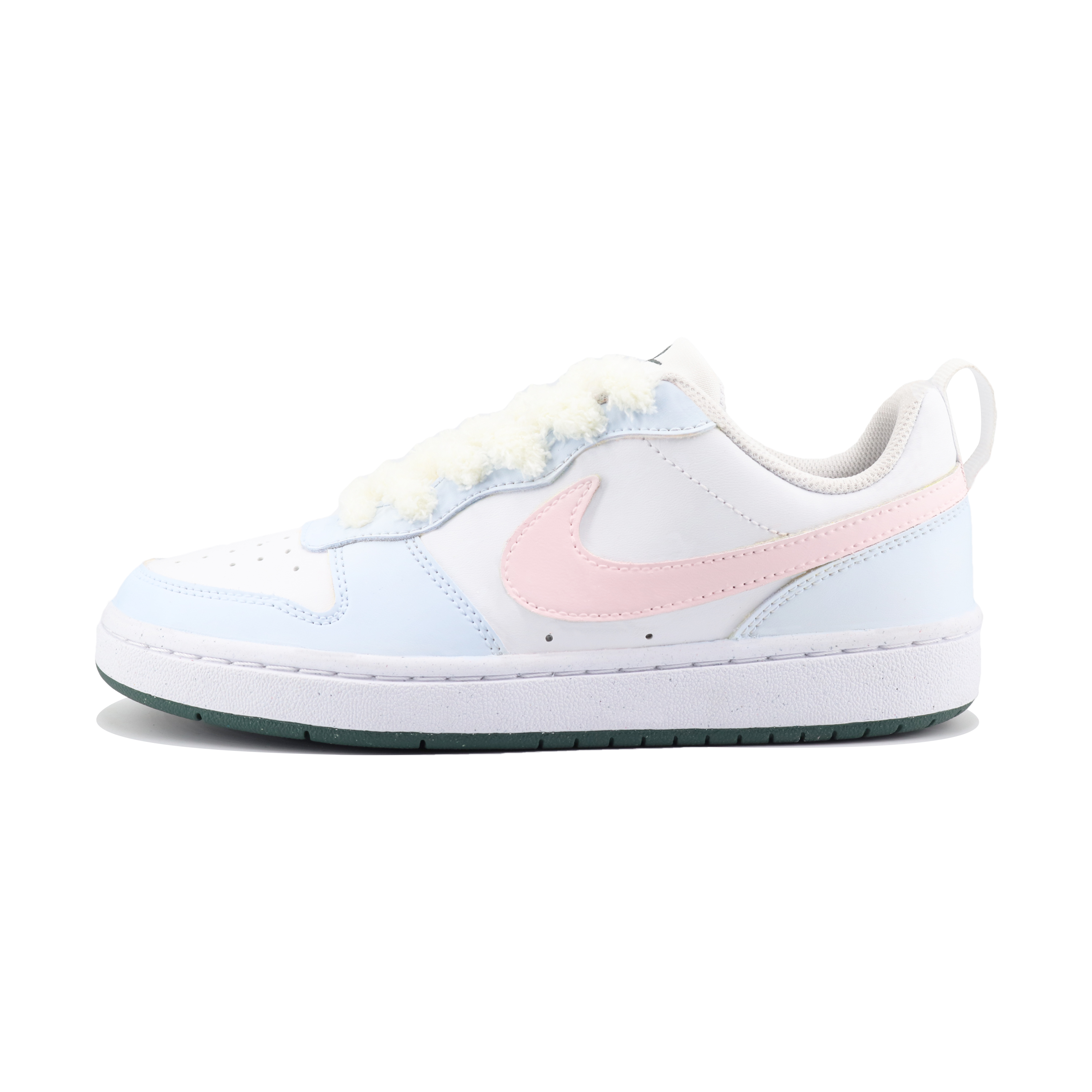 

Кроссовки Court Borough Koi Dream Pie с кокосовым молочным желе, низкие для детей и подростков Nike, синий