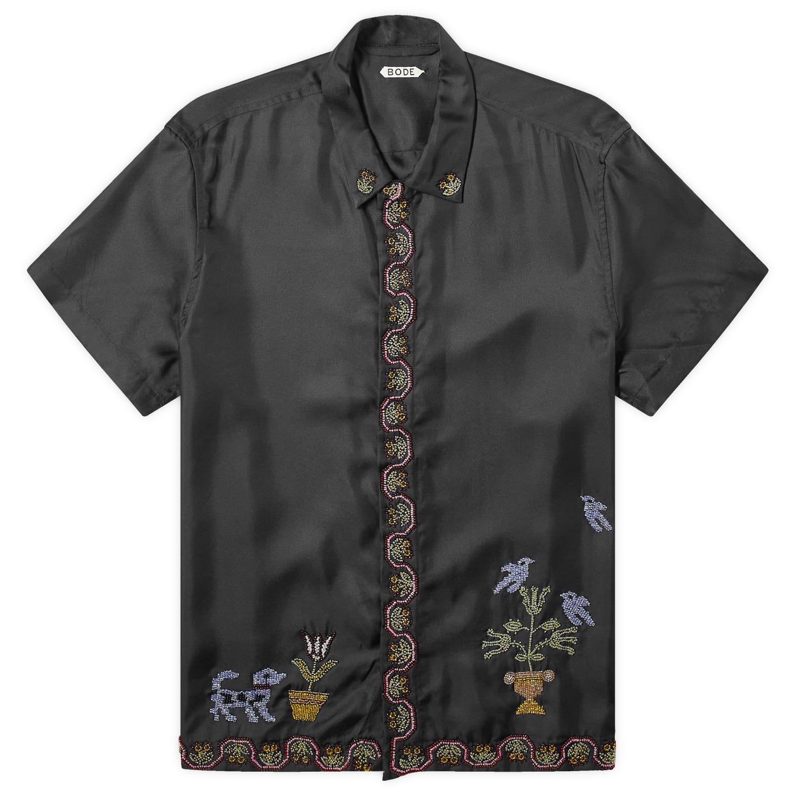 

Рубашка Bode Garden Sampler Shirt, цвет Black & Multi