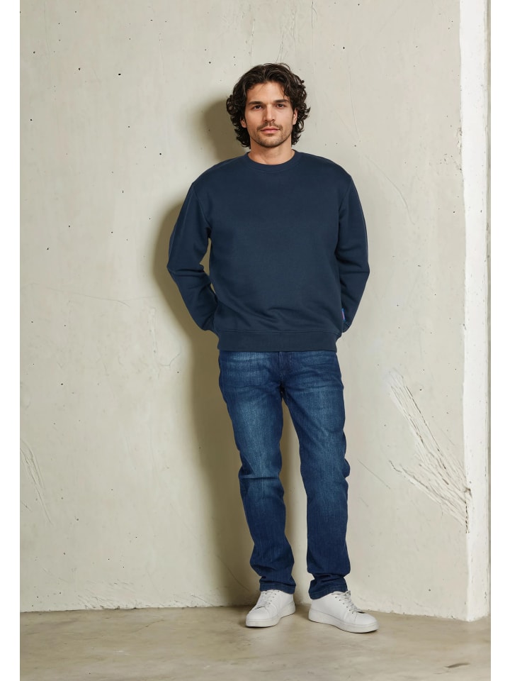 

Salzhaut Пуловер FLOOT темно-синего цвета