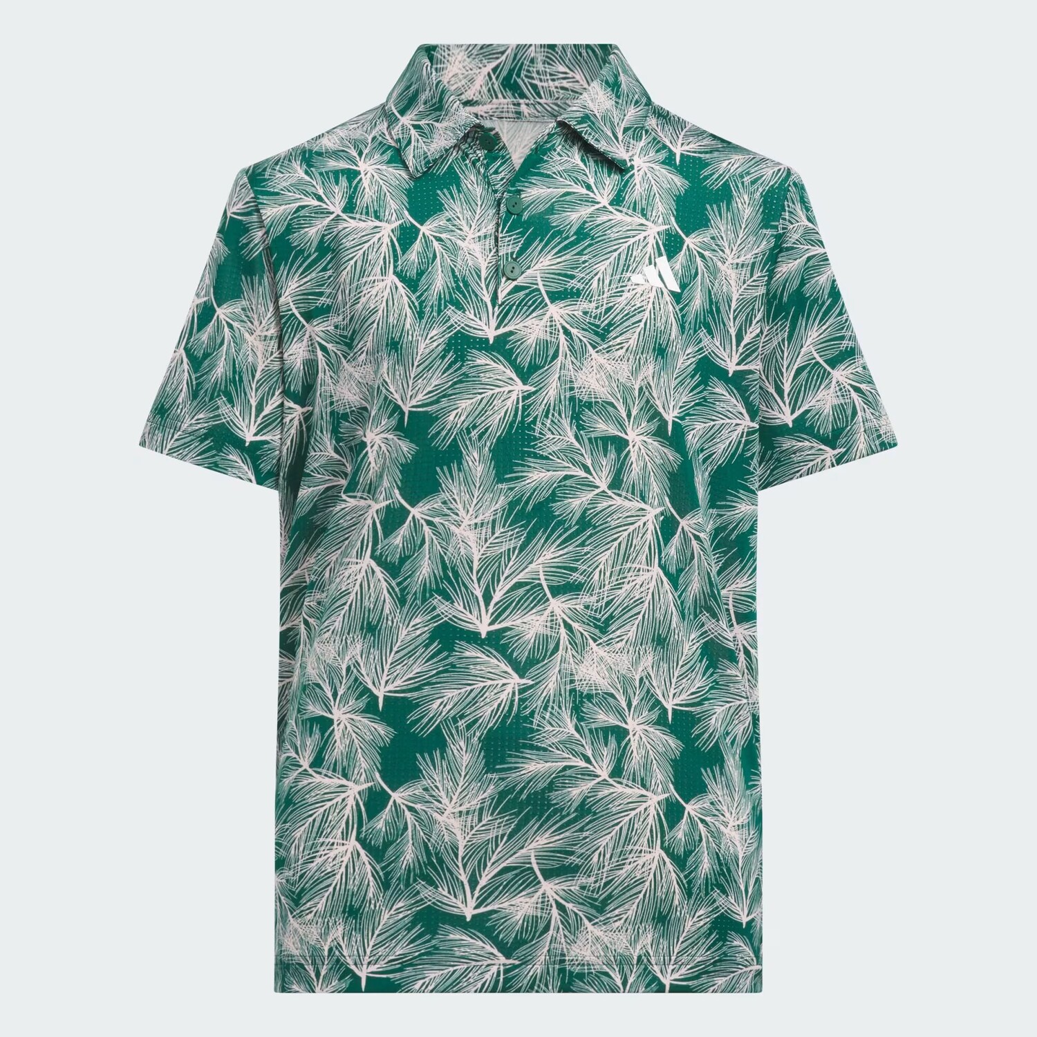 

Поло с надписью для мальчиков Adidas, цвет Collegiate Green