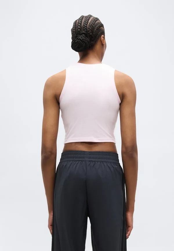 Топ essentials с тремя полосками и подкладкой Adidas Sportswear, Clear Pink — фото 3