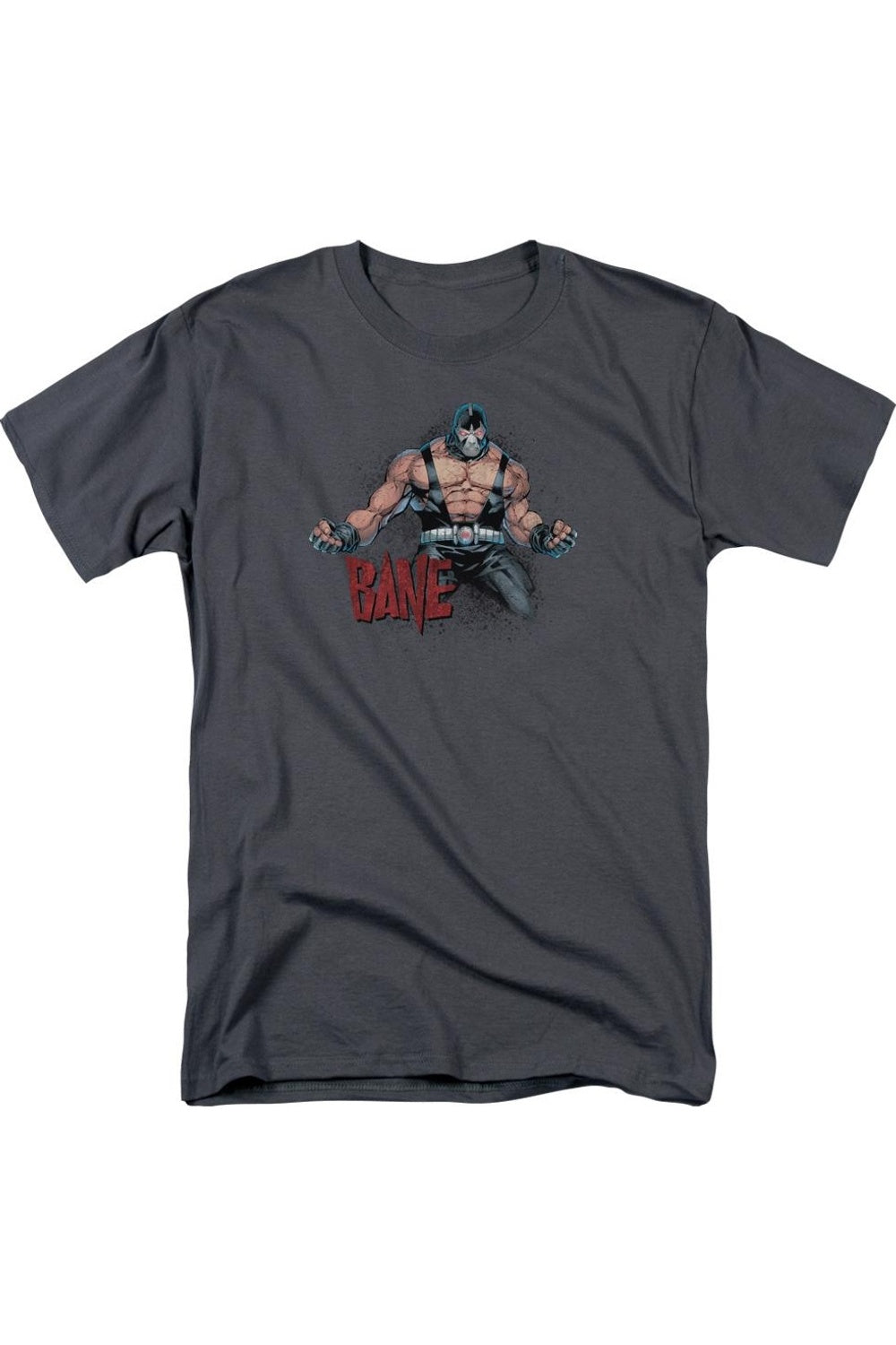 

Футболка Batman Bane Flex с коротким рукавом для взрослых Gildan, цвет charcoal