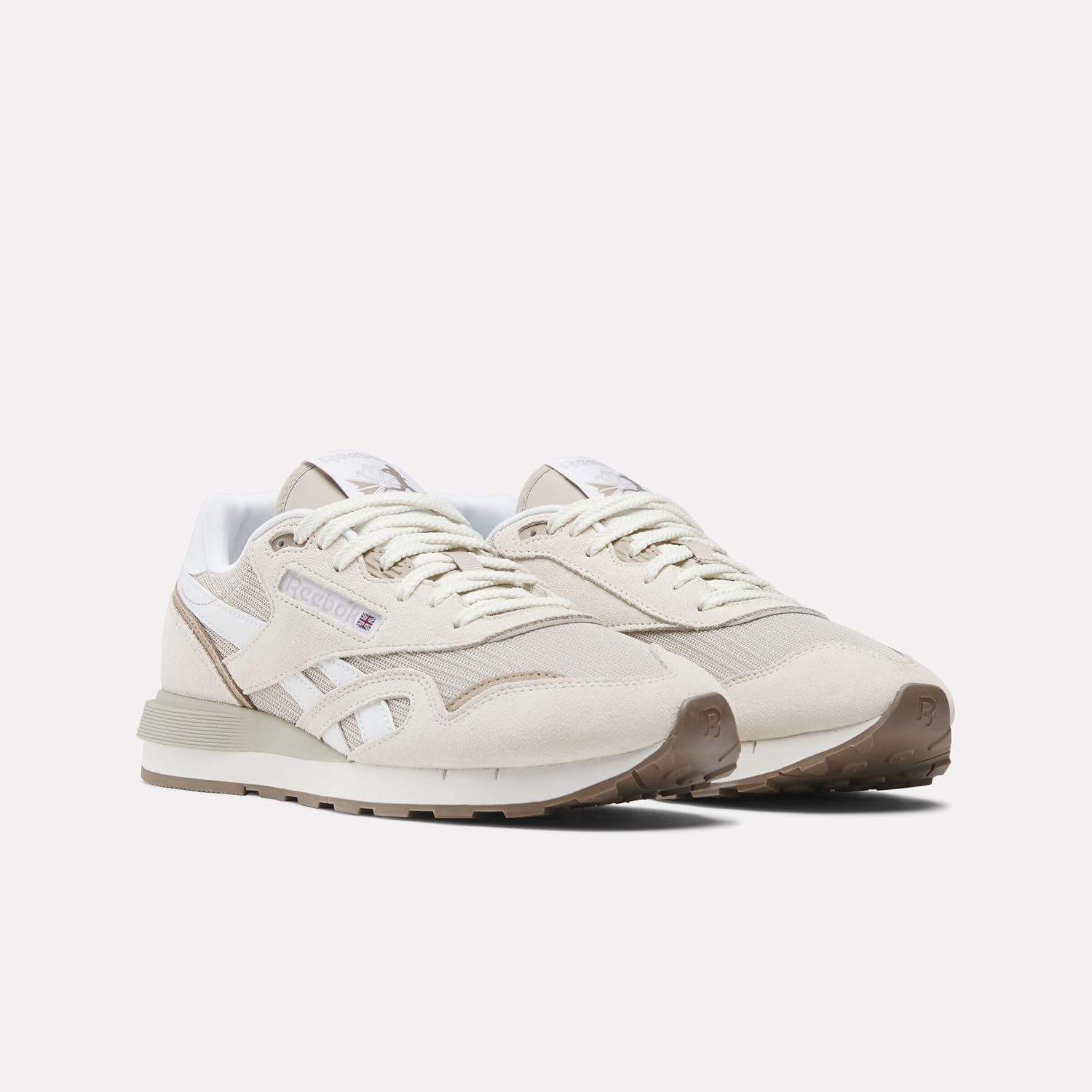 Классические кроссовки Nylon 89 Reebok Унисекс, серый — фото 3