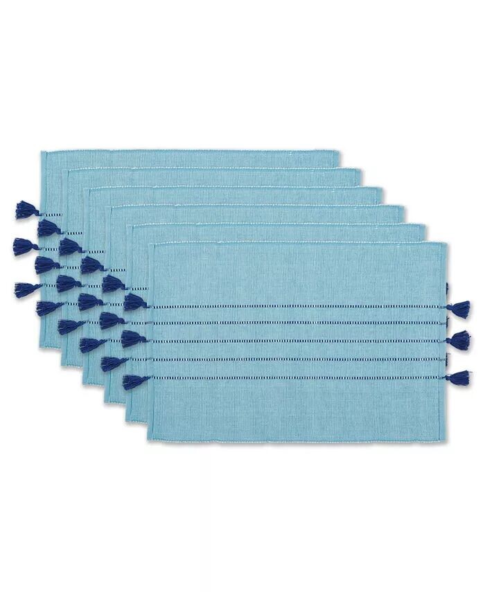 

Подставка для столовых приборов Design Import Thera Stripe, набор из 6 шт Design Imports, синий