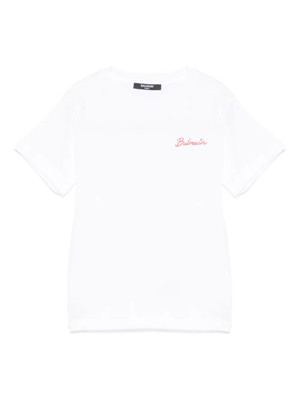 

Футболка с логотипом Balmain Kids, белый