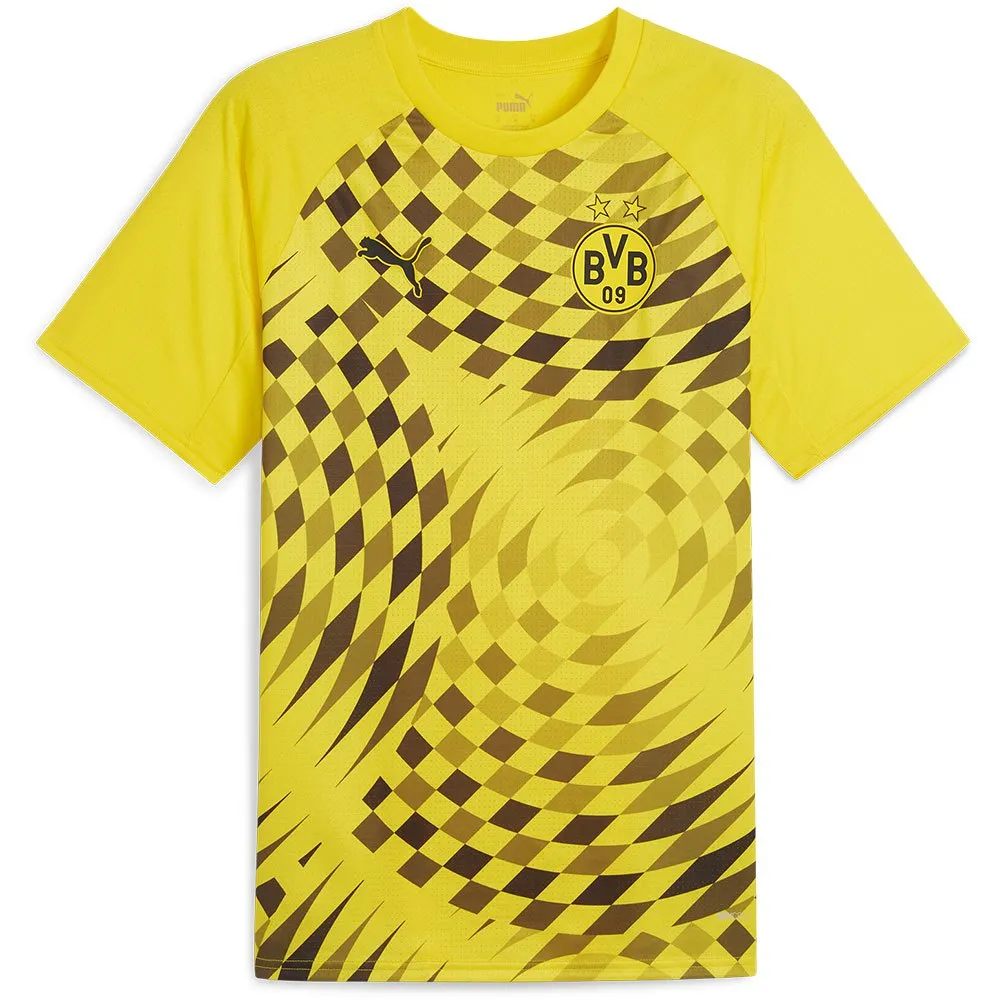 

Футболка с коротким рукавом Puma BVB Borussia Dortmund 23/24 pre match, желтый