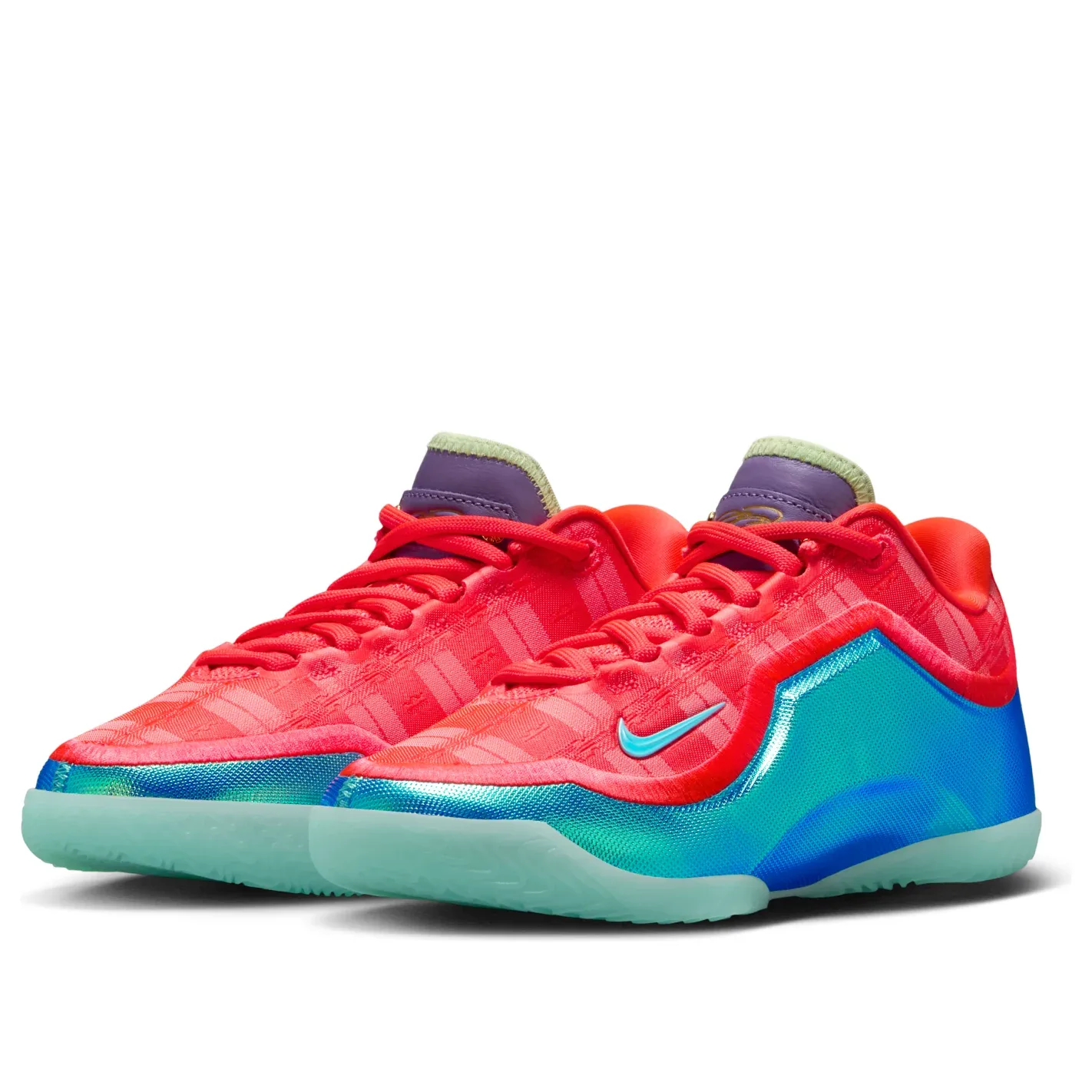Кроссовки (GS) Nike LeBron 23 'Christmas', красный — фото 4