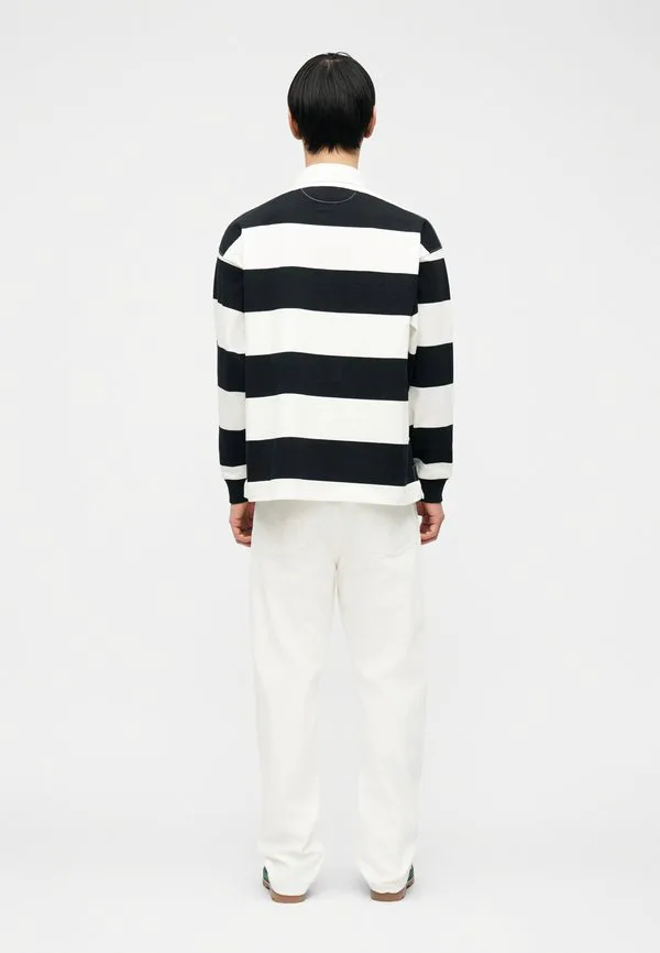 Рубашка-Поло для регби с длинным рукавом Polo Ralph Lauren, Trophy Cream/Black — фото 3