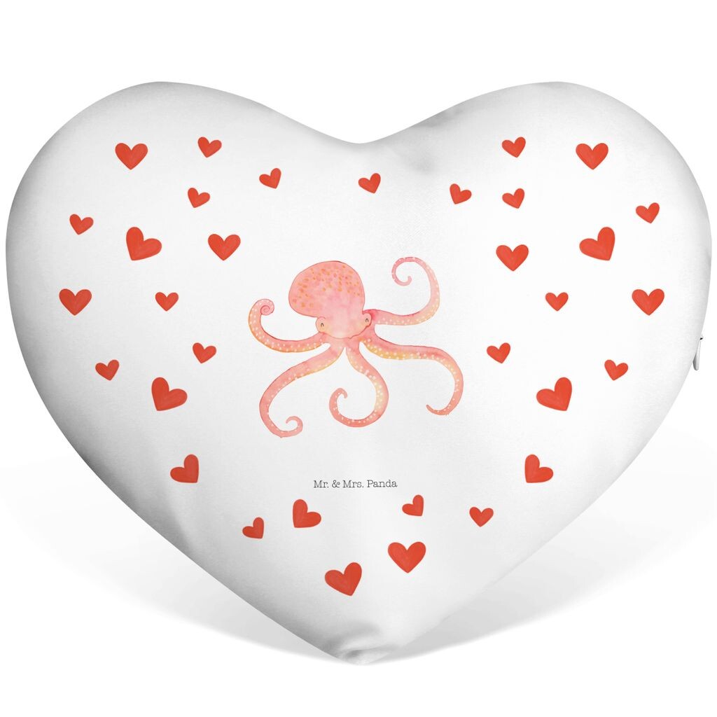 

Подушка «Мистер и миссис Панда» в форме сердца — кальмар — белый — подарок, морское животное, форма сердца, оружие, осьминог, животные мотивы, океан, смешные высказывания, хорошее настроение, декоративная подушка, животные Mr. & Mrs. Panda