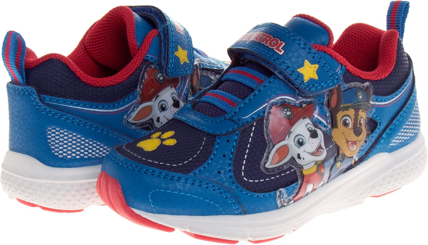 Кроссовки Nickelodeon Boys Paw Patrol (для малышей/маленьких детей), красный/синий/темно-синий — фото 4