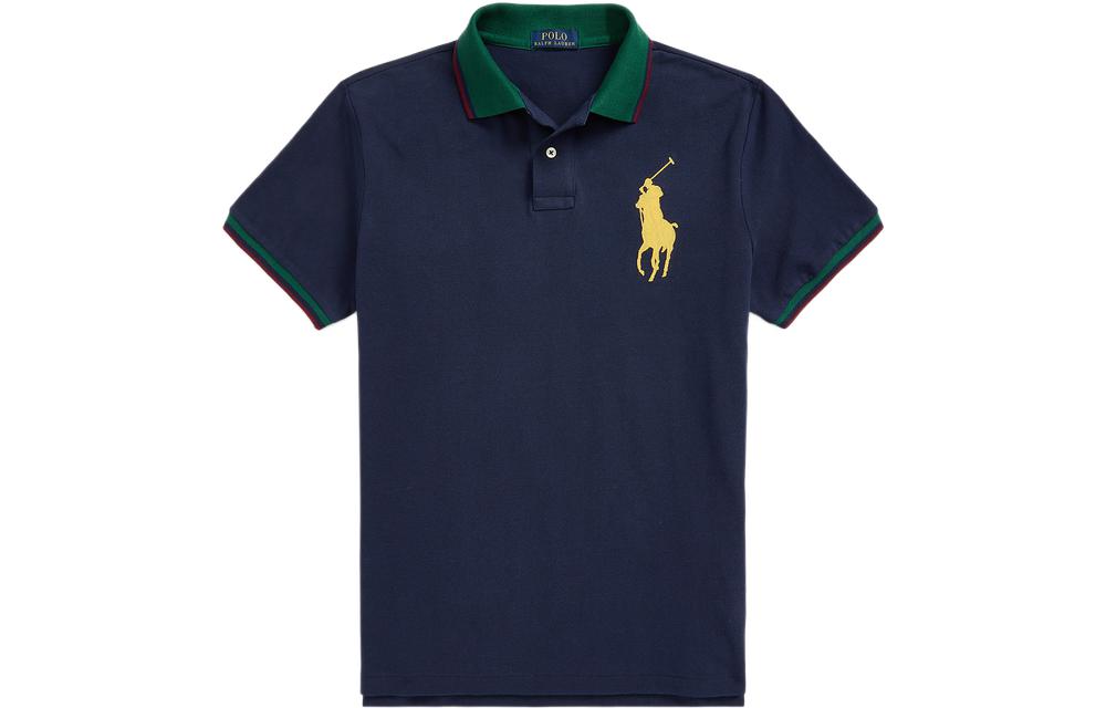 Polo Ralph Lauren Поло FW22 мужское морской синий — фото 3