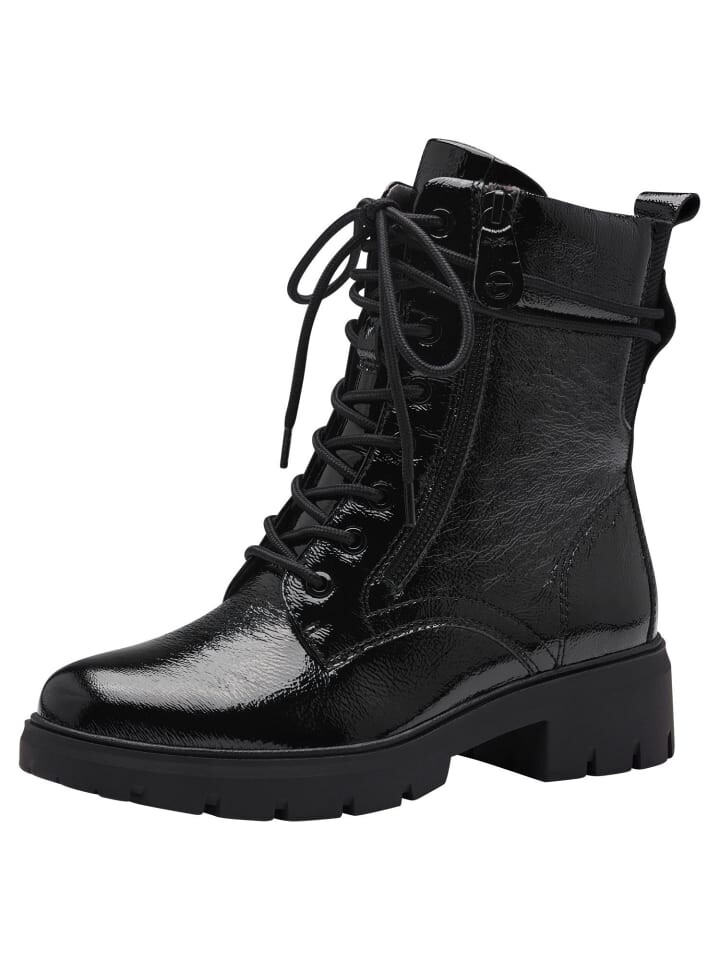 

Ботильоны Tamaris, цвет black pat.
