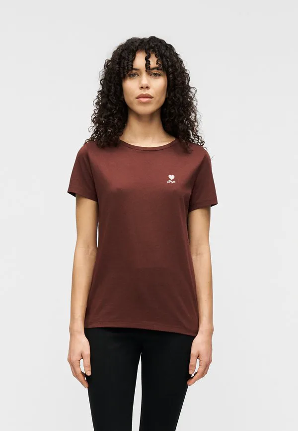 Базовая футболка elove Boss, Dark Brown