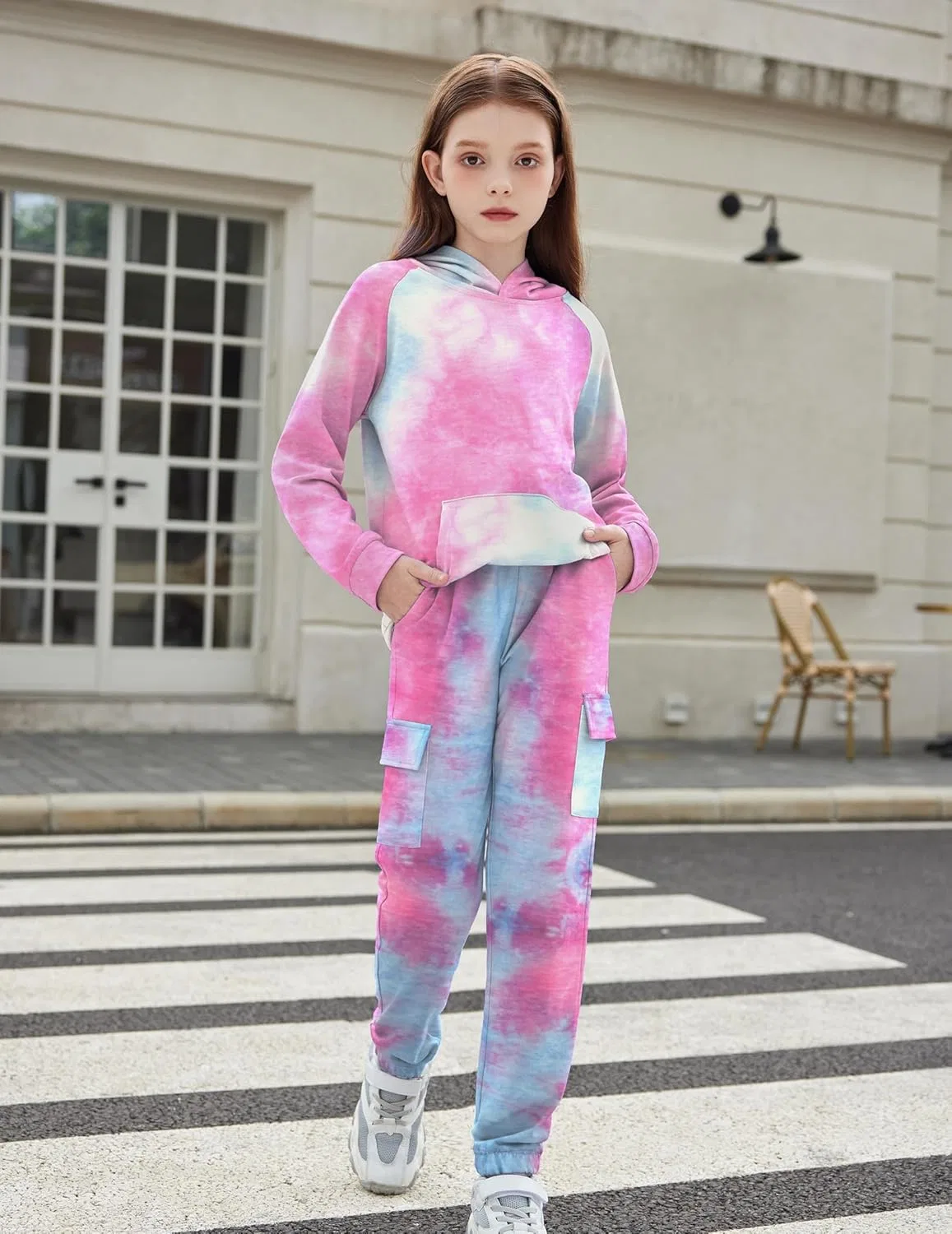 Детский спортивный костюм тай-дай, Arshiner, 2 предмета, F-tie Dye — фото 2