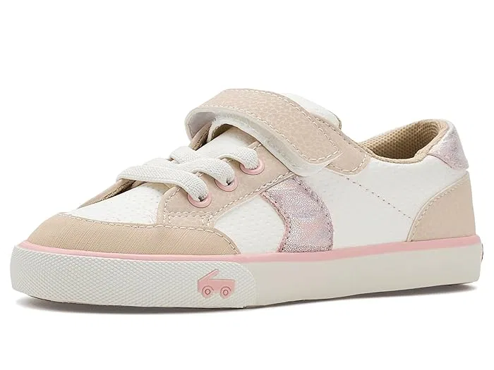 Кроссовки с ретро-дизайном Connor See Kai Run, White/Oatmeal