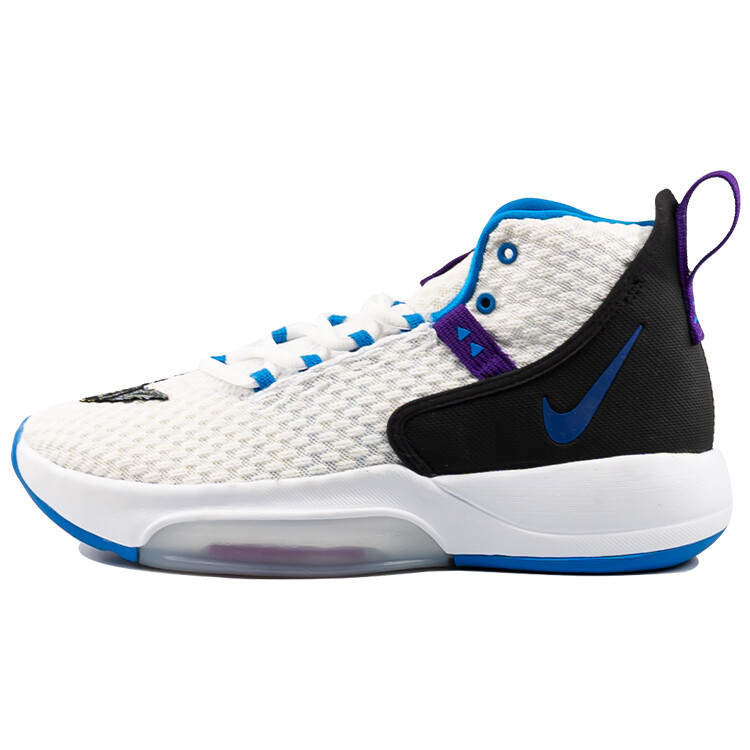 

Баскетбольные кроссовки Zoom Rize 1 унисекс средней высоты белые/черные Nike