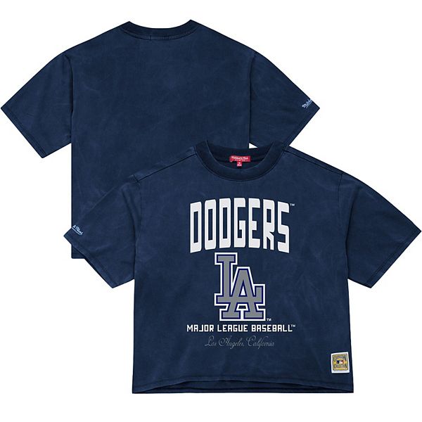 

Женская синяя блузка los angeles dodgers cooperstown Mitchell & Ness