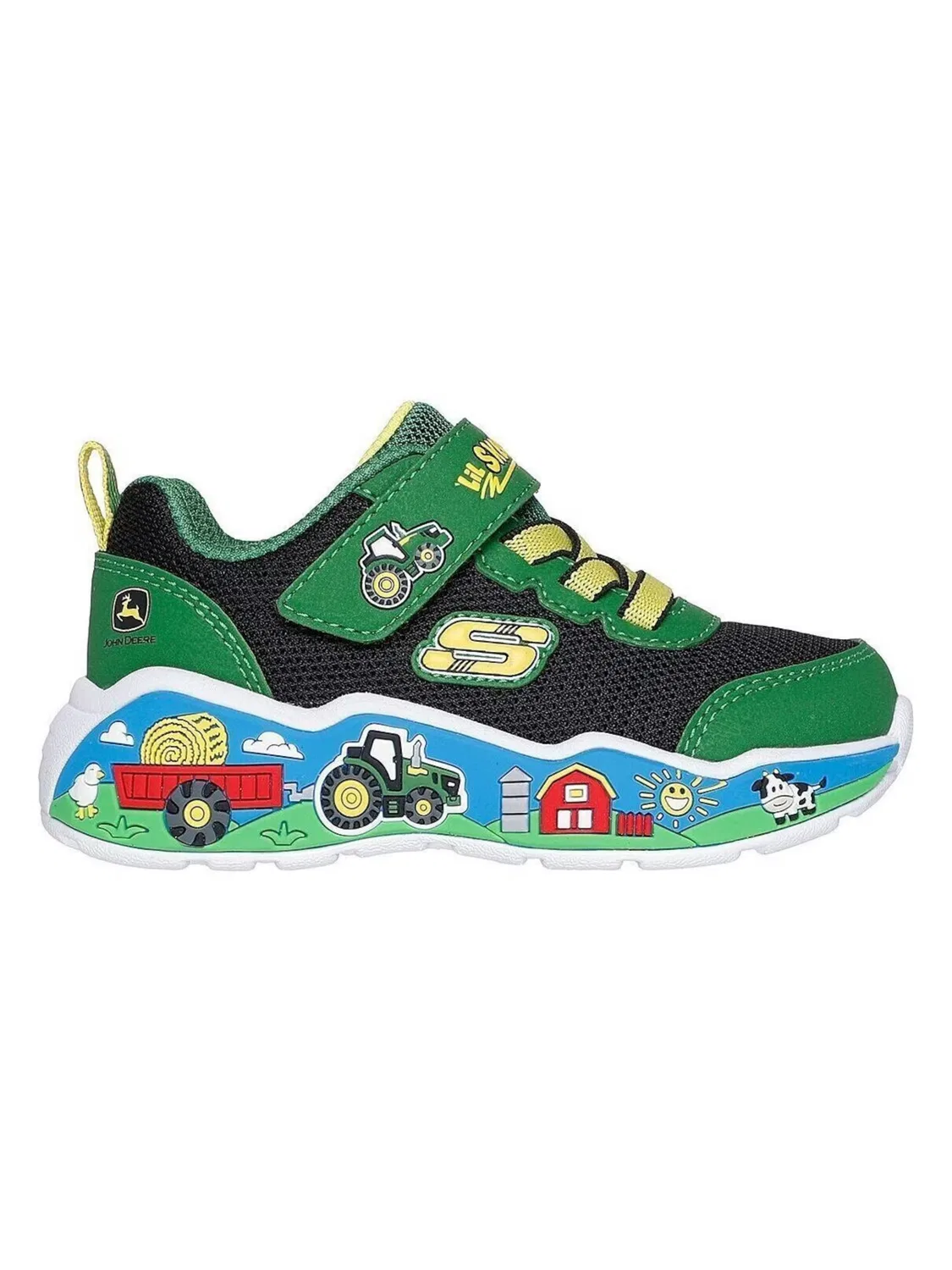 Спортивные кроссовки Skechers зеленого цвета — фото 3