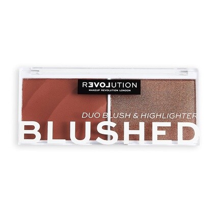 

Revolution Blushed Duo Румяна и хайлайтер Baby, Relove