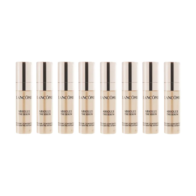 LANCOME Набор для путешествий Indigo Pure Serums с эффектом лифтинга, увлажнения и питания, 5 мл, 5ml*8