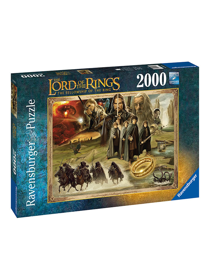 

Пазл из 2000 деталей «Властелин колец: Братство кольца» - для детей от 14 лет и старше