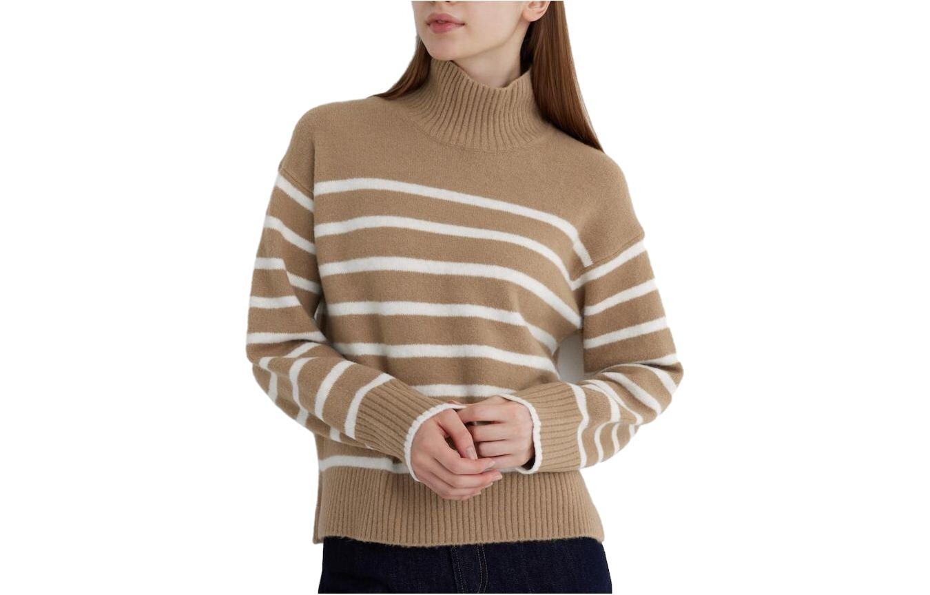 

Трикотаж женский темно-бежевый Uniqlo