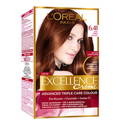 

L'Oreal Professionnel Excellence Creme 53 Натуральный светло-золотистый коричневый цвет волос Lo'real Professionnel