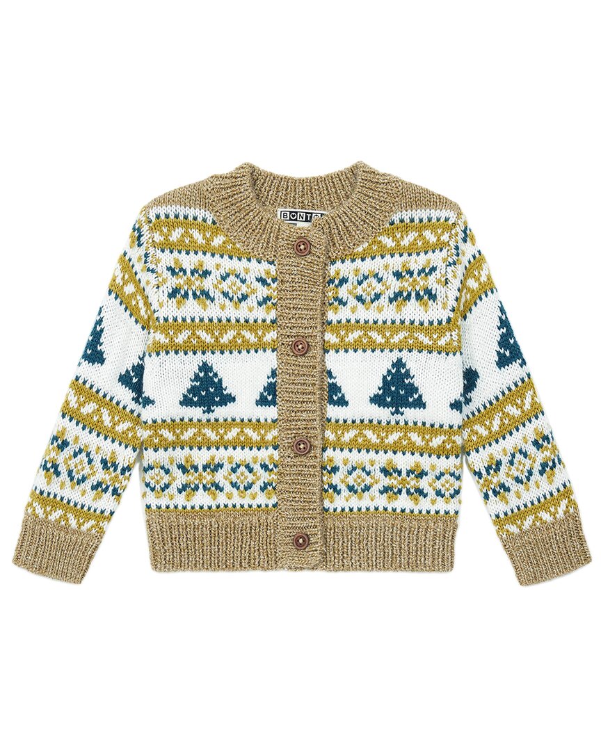 

BONTON Кардиган из шерстяной смеси, желтый
