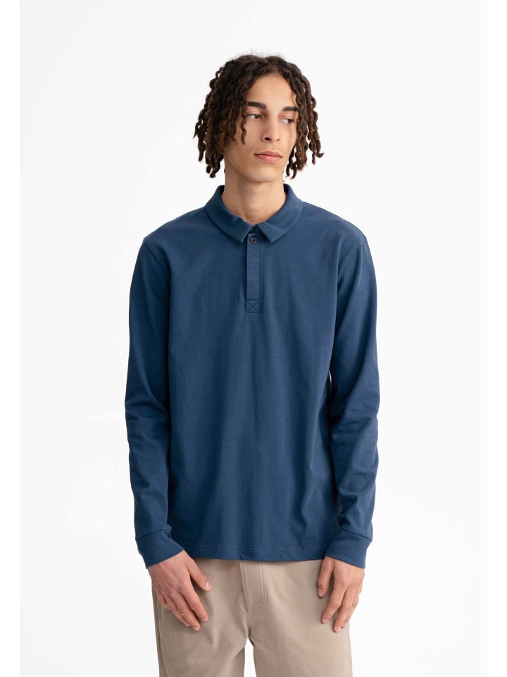 

Мужская рубашка-поло с длинными рукавами DIVIT MELA