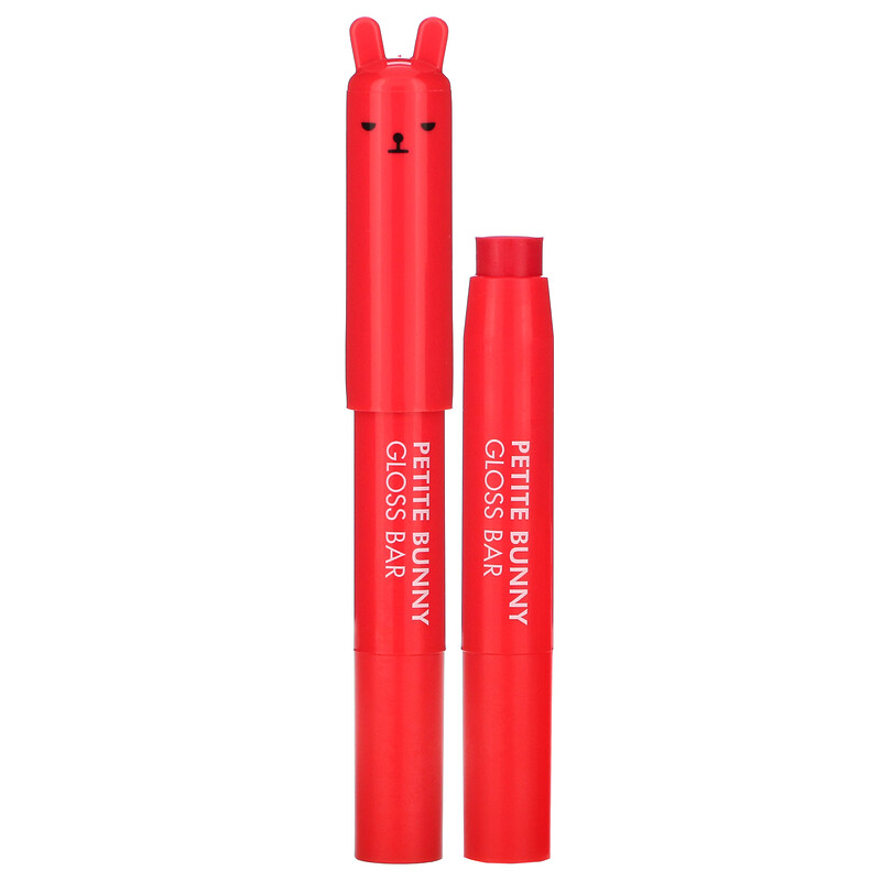 

TonyMoly, Petite Bunny Gloss Bar, 04 сочная вишня, 1 губная помада