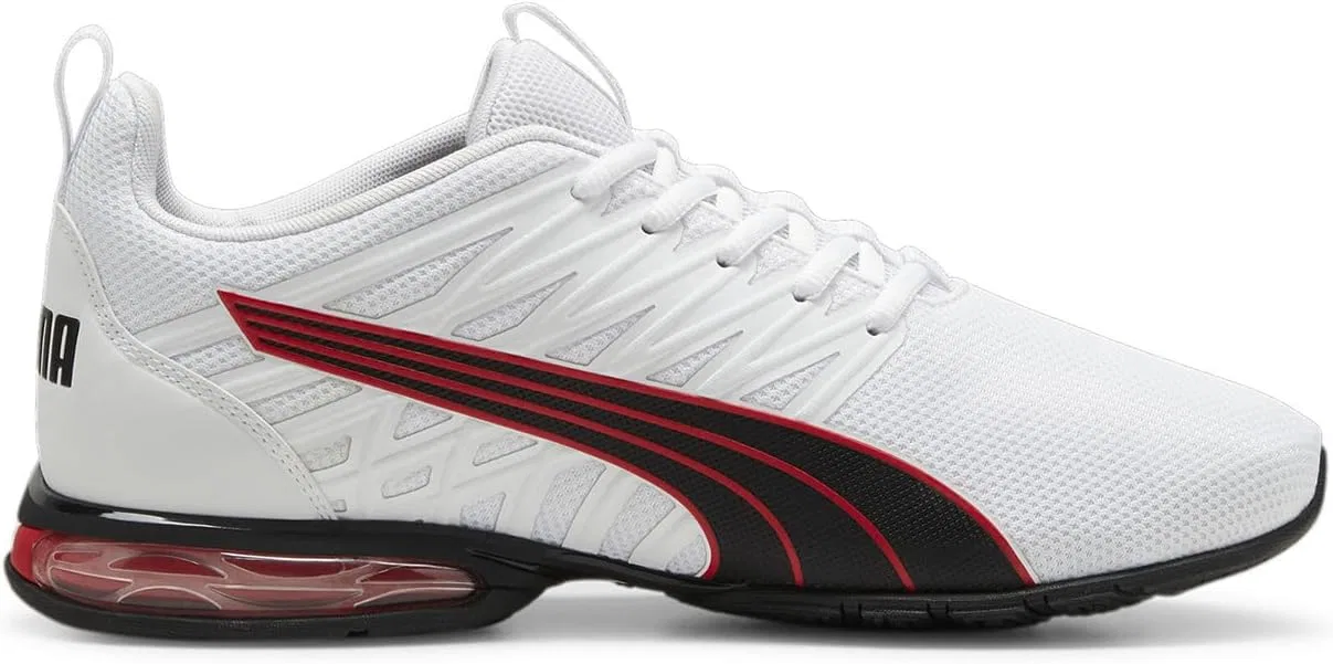 Беговые кроссовки Puma Unisex Voltaic Evo LightRoad, Puma White Puma Black For All Time Red — фото 3