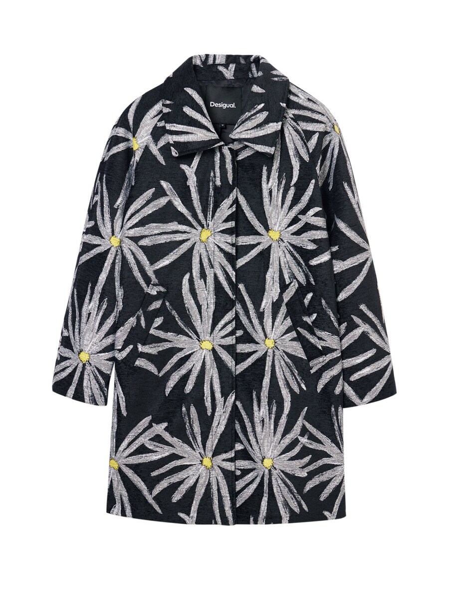 

Межсезонное пальто Desigual Daisy, черный