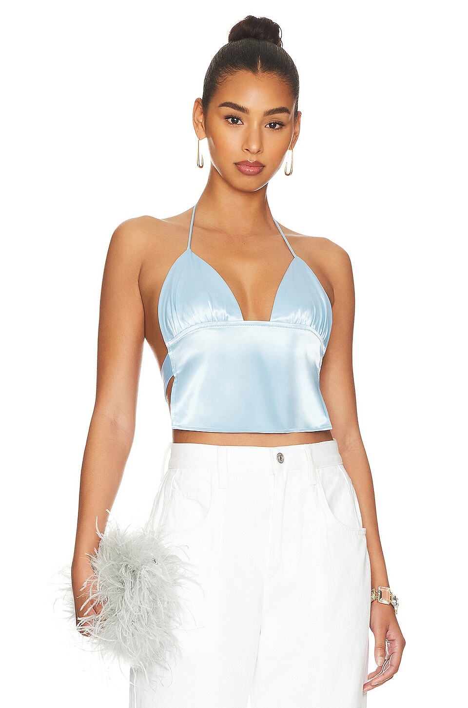 

Топ MORE TO COME Alana Halter, синий