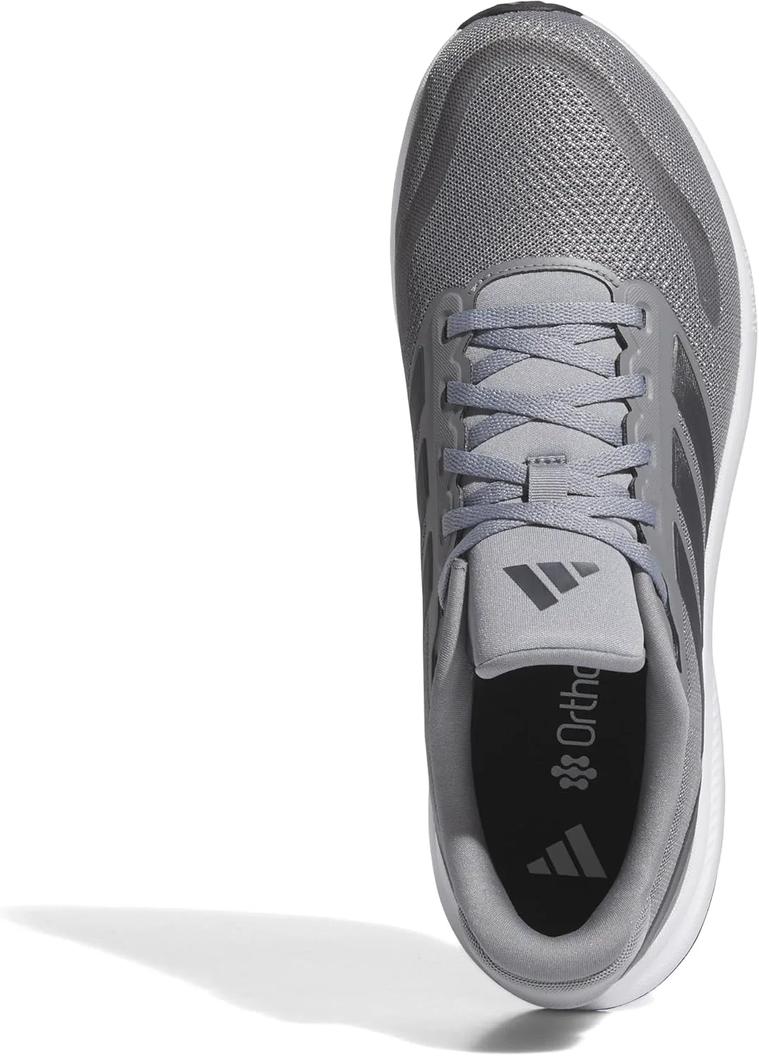 Мужские кроссовки Adidas Run Falcon 5, серый/белый — фото 3