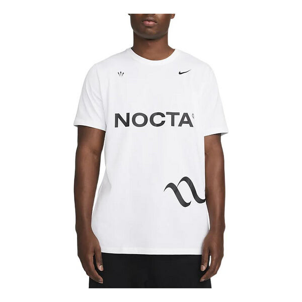 

Футболка men's alphabet pattern printing round neck pullover short sleeve white t-shirt Nike, белый