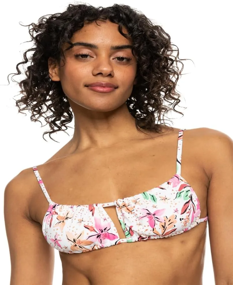 

Roxy Women's Bralette Bikini Top — быстросохнущий топ с UPF 50+