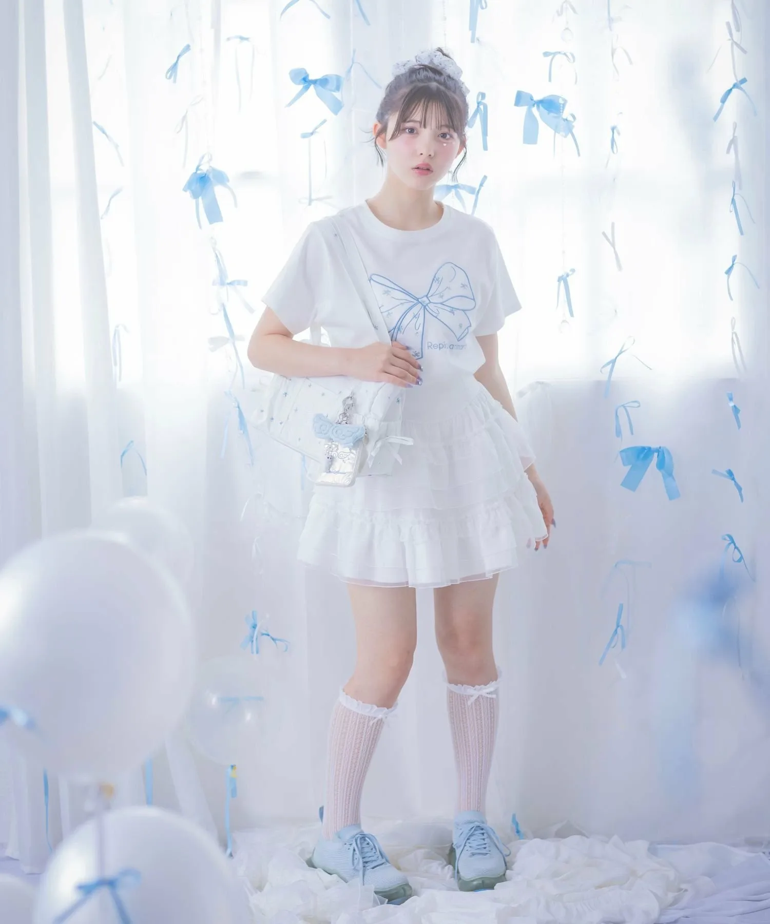 Юбка с оборками iDOL Repipi armario, White 05 — фото 4
