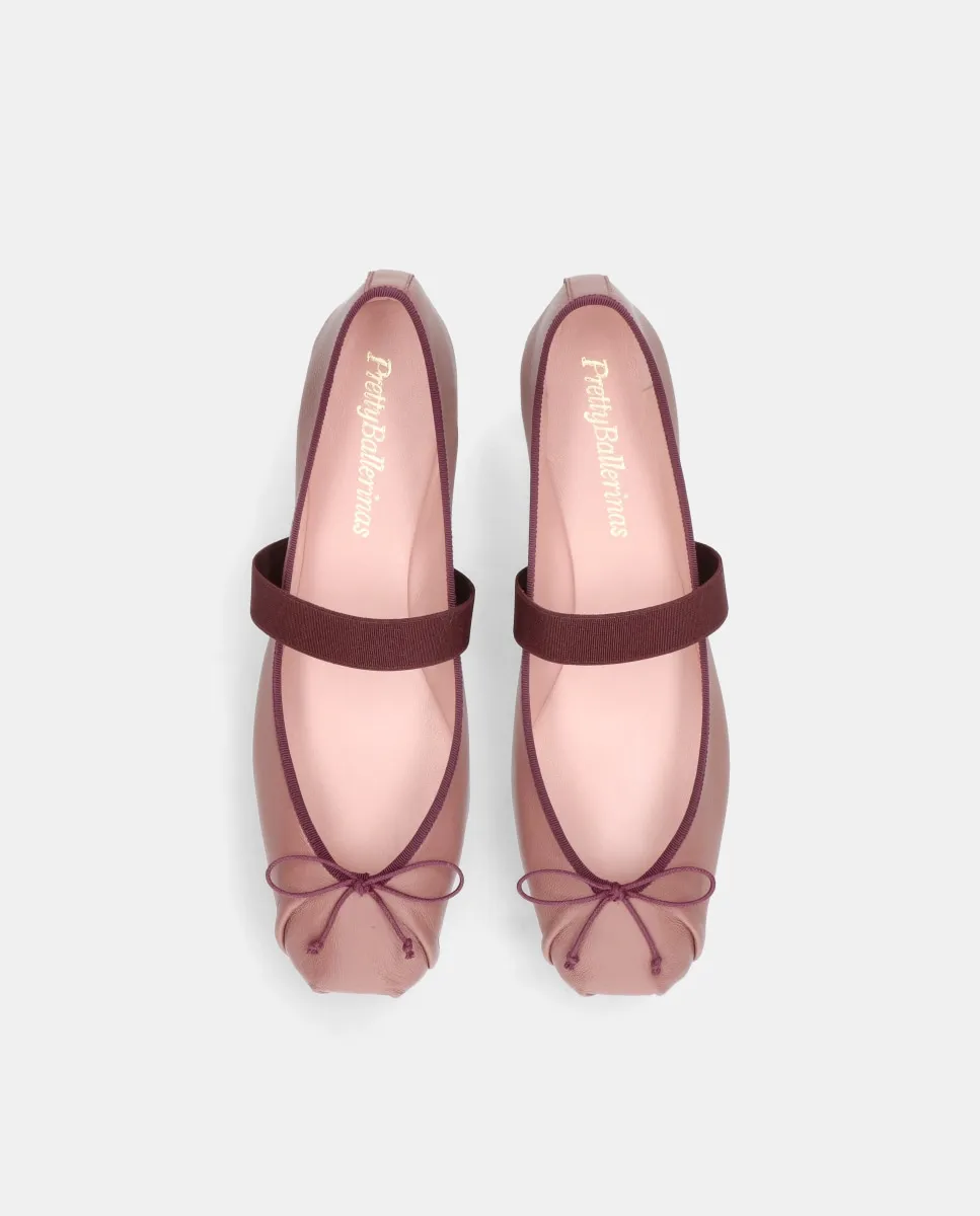 Женские балетки Kristen в стиле sacchetto из мягкой кожи наппа Pretty Ballerinas, пастельно-розовый — фото 3