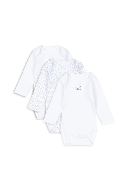 

3 хлопковых боди для младенцев Fanga Fontana, синий