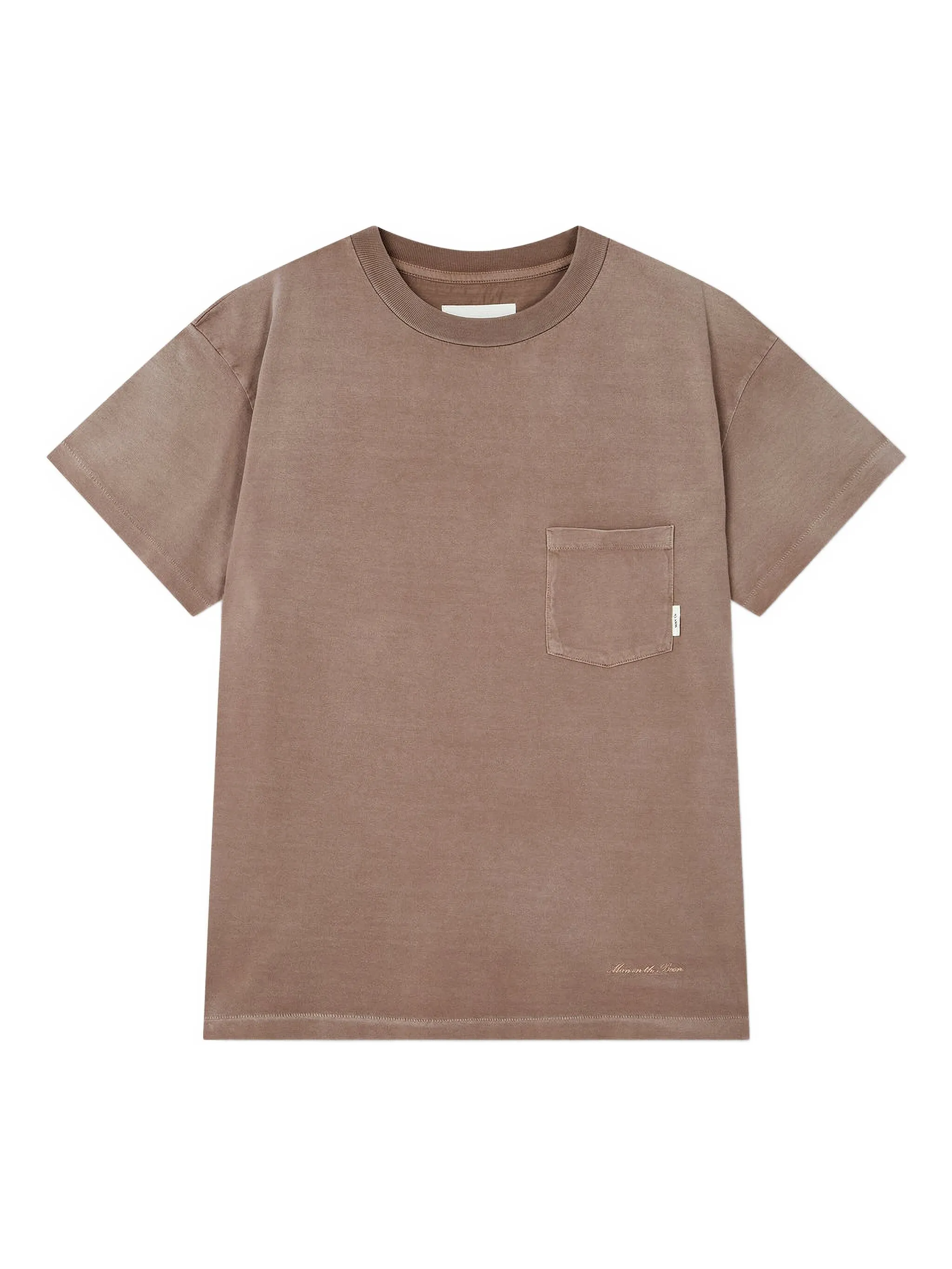 

Футболка с карманом Man On The Boon., коричневый
