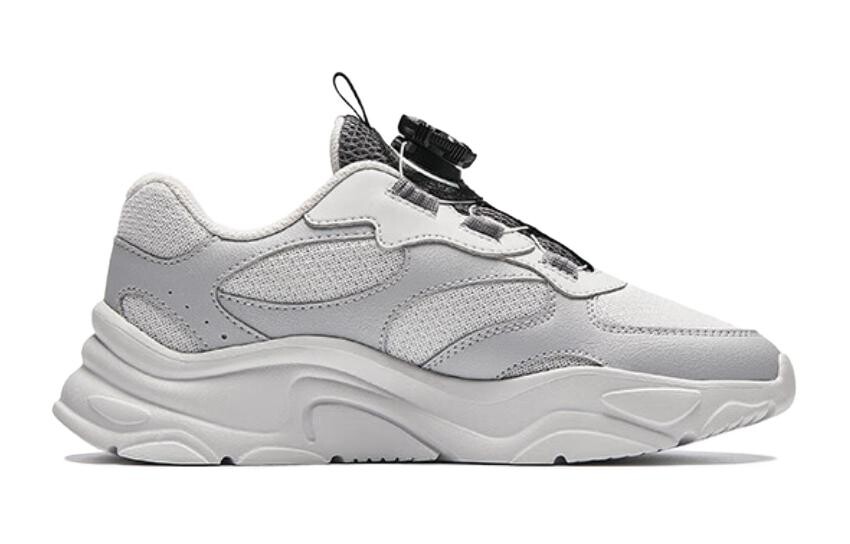 Детские кроссовки GS Low-top Белые/Серые Anta Kids, белый/серый — фото 2