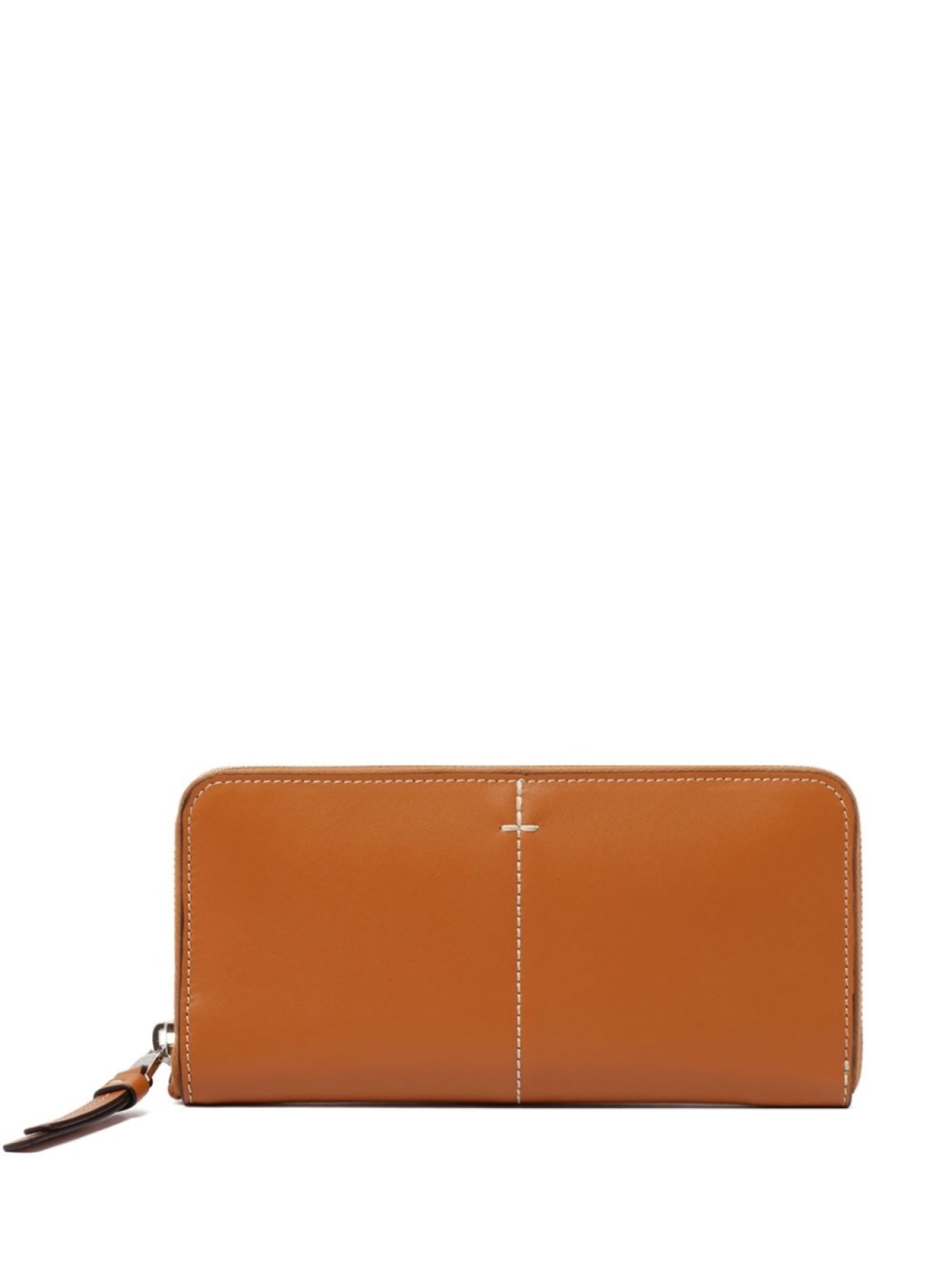 

Tod's кошелек с декоративной строчкой, коричневый